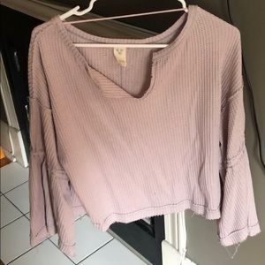 Free People oversized comfy top